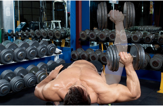 One Arm Dumbbell Press