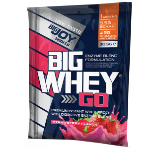 Bigjoy Sports BIGWHEYGO Whey Protein Çilek 30.5g