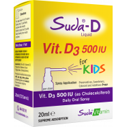 Suda Vitamin Suda-D Vitamin D3 For Kids