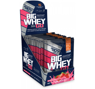 Bigjoy Sports BIGWHEYGO Whey Protein Çilek 15 Servis