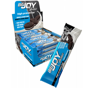 Bigjoy Sports Classic High Protein Bar Cookies & Cream 16 x 45g