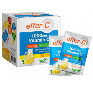Effer-C Vitamin C Limonata 20 Efervesan Saşe