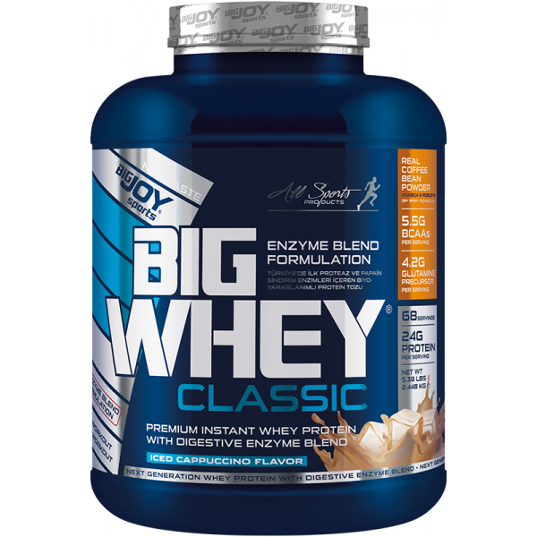 Bigjoy Sports BIGWHEY Whey Protein Classic Kapuçino 2448g 68 Servis