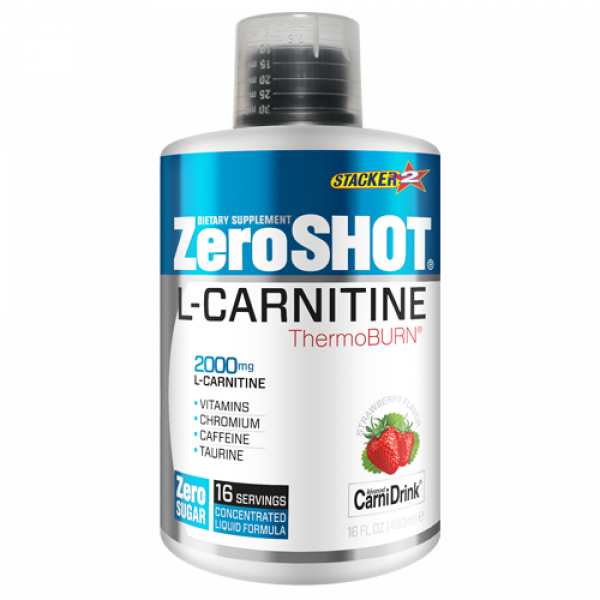 ZeroSHOT L-Carnitine Çilek 480ml