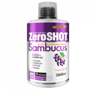 ZeroSHOT L-Carnitine Sambucus Portakal 480ml