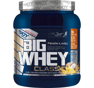 Bigjoy Sports BIGWHEY Whey Protein Classic Hindistan Cevizi & Vanilya 488g 15 Servis