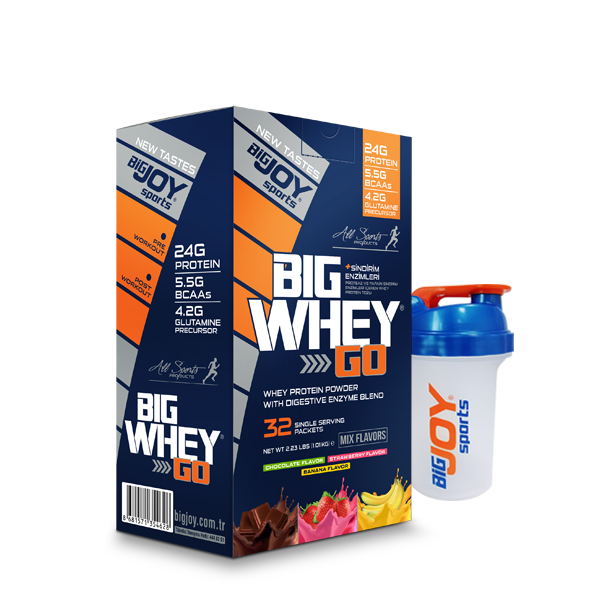 Bigjoy Sports BIGWHEYGO Whey Protein Mix Aroma 32 Servis