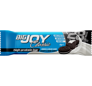 Bigjoy Classic High Protein Bar Cookies & Cream 45g