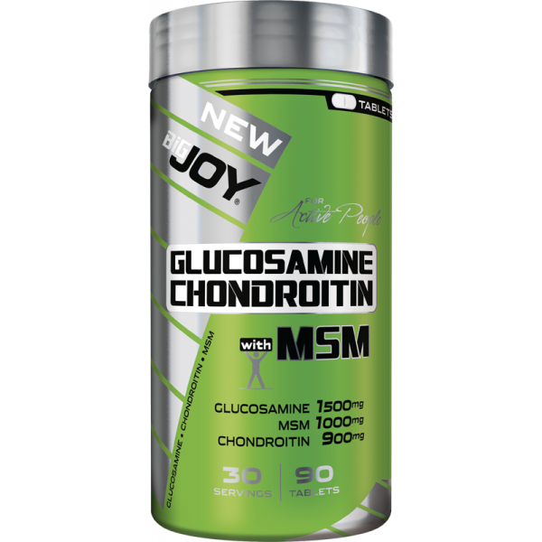 Bigjoy Sports Glucosamine Chondroitine with MSM   90 Tablet